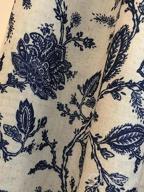 img 1 attached to Transform Your Space With DriftAway Freda Jacobean Floral Blackout Curtains review by Stoner Fulton