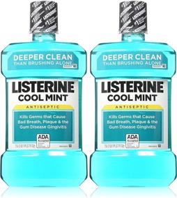 img 4 attached to Cool Listerine Antiseptic Mouthwash - 50 72 for Improved SEO
