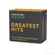 routine natural deodorant greatest hits logo