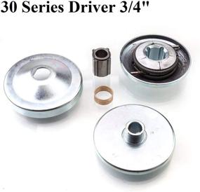 img 4 attached to 🏎️ High-Performance Torque Converter Clutch Driver Pulley for Comet Manco 212CC Go Karts and Mini Bikes - Maximize Power with New 30 Series 6.5 HP Upgrade!