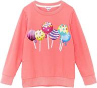 🌸 adorable patterns: shop jeskids toddler sweatshirts for girls' clothing at tops, tees & blouses logo