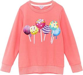 img 4 attached to 🌸 Adorable Patterns: Shop JESKIDS Toddler Sweatshirts for Girls' Clothing at Tops, Tees & Blouses