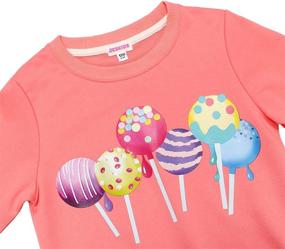 img 2 attached to 🌸 Adorable Patterns: Shop JESKIDS Toddler Sweatshirts for Girls' Clothing at Tops, Tees & Blouses