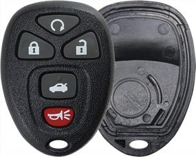 img 2 attached to Transform Your Chevy Impala Or Buick Lucerne With KeylessOption Remote Case - OUC60270 & OUC60221 Compatible!