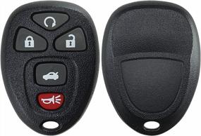 img 1 attached to Transform Your Chevy Impala Or Buick Lucerne With KeylessOption Remote Case - OUC60270 & OUC60221 Compatible!