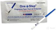 👶 one step 30 pregnancy test strips - individually wrapped, early home detection hcg test kits - clear results over 99% accurate - made in usa logo