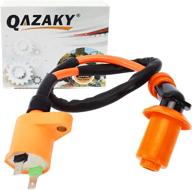 🔥 performance ignition coil for gy6 50cc - 150cc 4-stroke engine motorcycle scooter atv go kart moped quad pit dirt racing bike roketa sunl baja kymco - qazaky qmj157 qmi157 qmj152 qmi152 логотип