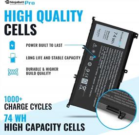 img 3 attached to NinjaBatt High Performance Battery For Dell Inspiron 15 - 11.1V/74Wh