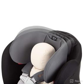 img 2 attached to 🚗 CYBEX Eternis S™ Pepper Black All-in-One Convertible Car Seat