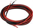 18 awg silicone wire 10ft red/black - bntechgo flexible stranded copper cord logo