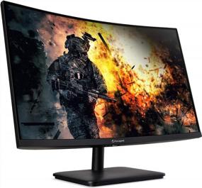 img 2 attached to 🖥️ AOPEN 27HC5R Xbmiipx: Curved FullHD Monitor with Adaptive Frame, Sync & HDMI