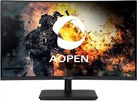 🖥️ aopen 27hc5r xbmiipx: curved fullhd monitor with adaptive frame, sync & hdmi logo