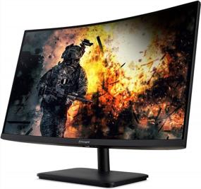 img 1 attached to 🖥️ AOPEN 27HC5R Xbmiipx: Curved FullHD Monitor with Adaptive Frame, Sync & HDMI