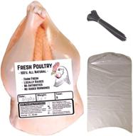 🦃 pack of 10 american-made 18x28 inch turkey shrink bags логотип