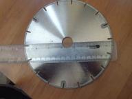 7-inch diamond saw blade for dry or wet slot cutting by techdiamondtools logo