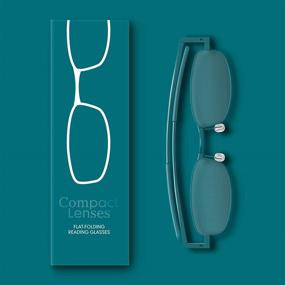 img 2 attached to Compact Lenses Folding Reading Glasses Vision Care via Reading Glasses