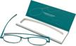 compact lenses folding reading glasses vision care via reading glasses logo