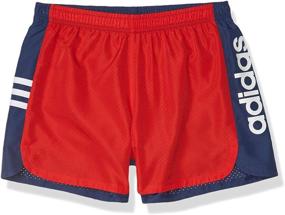 img 4 attached to Adidas Girls Patriotic Short Bright Girls' Clothing ~ Active