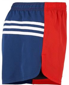 img 1 attached to Adidas Girls Patriotic Short Bright Girls' Clothing ~ Active