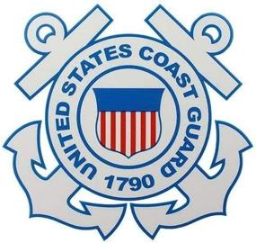 img 3 attached to Coast Guard Round Clear Decal