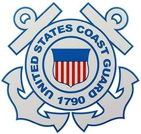 img 4 attached to Coast Guard Round Clear Decal