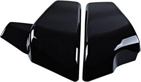 img 4 attached to 🏍️ Glossy Black Battery Side Cover for Honda Shadow 1999-2008 VLX 600 & 99-07 VT 600 C CD Deluxe (ABS, Set of 2)