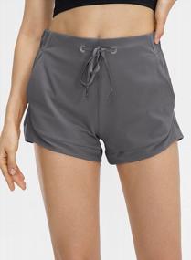 img 2 attached to Lavento Lightweight Women'S Running Shorts For Active Workouts
