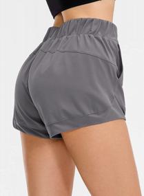 img 3 attached to Lavento Lightweight Women'S Running Shorts For Active Workouts