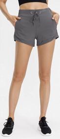 img 1 attached to Lavento Lightweight Women'S Running Shorts For Active Workouts