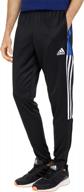 👖 stylish yet functional: adidas black medium men's track pants - must-have men's clothing logo