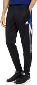 img 1 attached to 👖 Stylish yet Functional: Adidas Black Medium Men's Track Pants - Must-have Men's Clothing