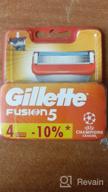 img 2 attached to Gillette Fusion5 Men's Razor Blades - 8 Count, Cartridge Refills (Packaging May Vary), Mens Razors/Blades review by Agata Paula ᠌