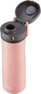 20oz contigo autopop water bottle in pink lemonade color - ideal for hydration on-the-go logo