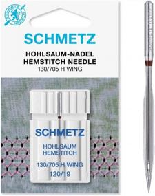 img 1 attached to ⭐️ Schmetz Hemstitch 1 Pk. Sz.19/120: Premium Needle Set for Hemstitching Excellence