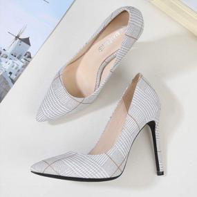 img 3 attached to Women'S 11Cm High Heels Pointed Toe Party Shoes - Perfect For Formal Events!