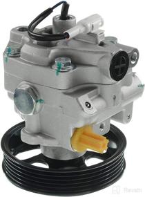 img 1 attached to 🔧 Premium Power Steering Pump with Pulley for Subaru Forester (2009-2010) and Impreza (2008-2012), 2.0L & 2.5L Naturally Aspirated