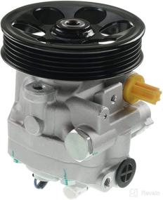 img 2 attached to 🔧 Premium Power Steering Pump with Pulley for Subaru Forester (2009-2010) and Impreza (2008-2012), 2.0L & 2.5L Naturally Aspirated