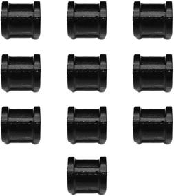 img 4 attached to Vintage DIY Industrial Shelving Coupling - Malleable Iron Pipe Fittings For Furniture DIY And Industrial Decor, 1/2" Size In Black By GeilSpace
