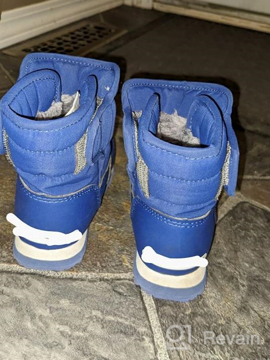 img 1 attached to Ultimate Winter Protection: JAN JUL Toasty Dry Puffy Boys' Shoes review by Jasmin Rojas