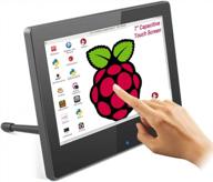 📱 portable raspberry touchscreen: 7" capacitive ips display, 1024x600 hd resolution, built-in speakers logo
