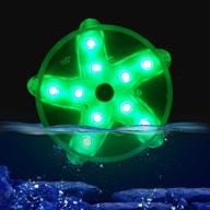 upgraded led color-changing magnetic pool light - ip68 waterproof, 3.3" aquarium pond spa bath hot tub light for party wedding home fish tank (1pcs) | blufree floating pool & spa lights logo