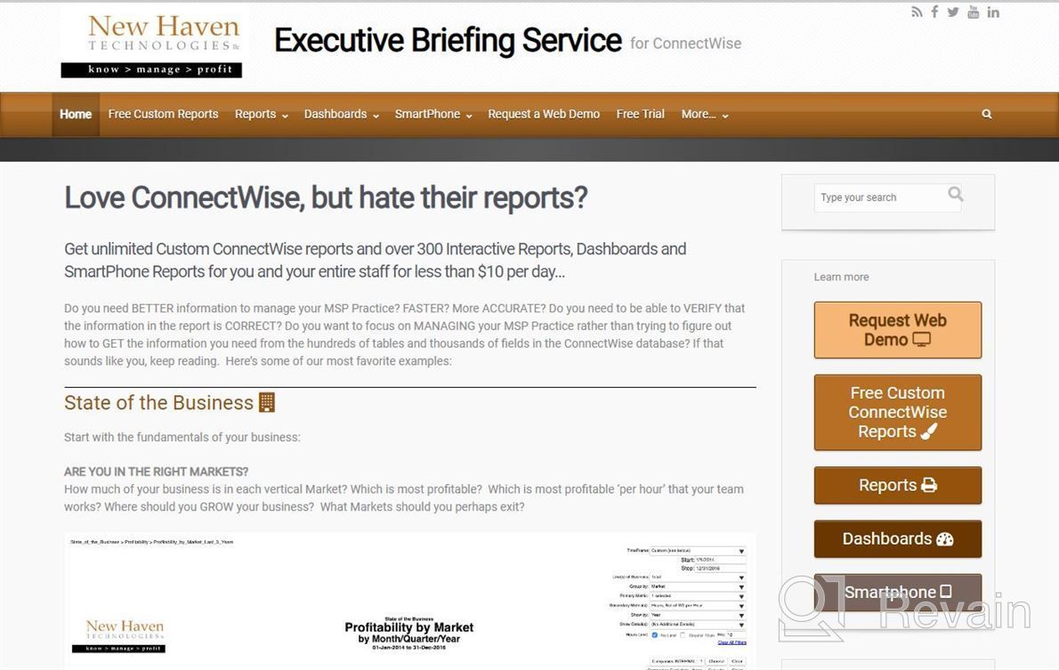 img 1 attached to Executive Briefing Service review by David Lesperance