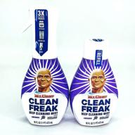 🌿 deep cleaning lavender bundle: mr. clean freak mist multi-surface spray, 1 starter + 1 refill logo