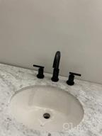 картинка 1 прикреплена к отзыву Upgrade Your Bathroom With TRUSTMI'S Elegant 2-Handle 8 Inch Widespread Sink Faucet In Brushed Nickel от Don Santos