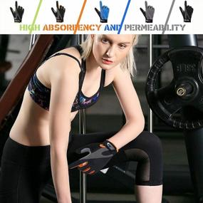 img 1 attached to Gym Gloves For Weightlifting, Kettlebells & More | Lorpect Grip Workout Gloves For Men & Women