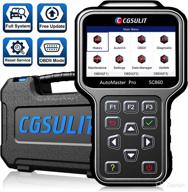 🚗 cgsulit obd2 scanner diagnostic tool - sc860: all system car scanner with 5 reset services: abs, srs, airbag, transmission, check engine code reader, advanced obd scan tool with abs bleeding/epb/oil/sas/throttle reset logo