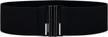 women's elastic belts for dresses vintage black waist belt wide cinch belt 1 logo