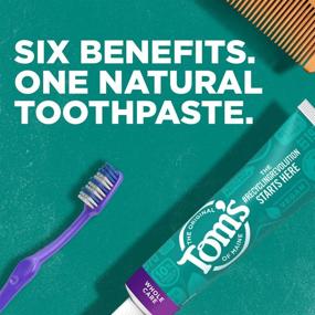 img 2 attached to Spearmint Anticavity Toothpaste by Toms Maine