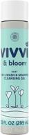 vivvi &amp; bloom gentle 2-in-1 baby wash &amp; shampoo cleansing gel, nourishing sensitive skin, tear-free, no sulfates, parabens, or dyes, 10 fl. oz логотип