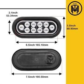 img 1 attached to TMH Signal Trailer Grommet Included Heavy Duty & Commercial Vehicle Equipment best: Heavy Duty & Commercial Vehicles Parts